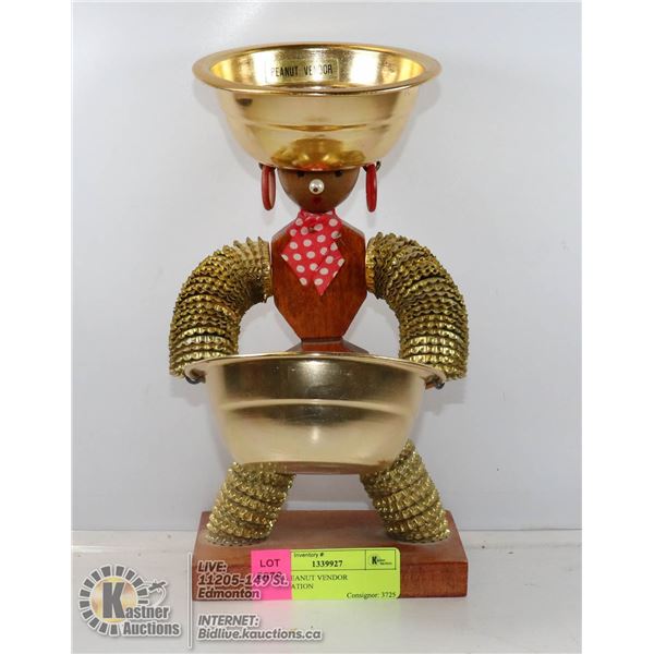 1950S PEANUT VENDOR DECORATION