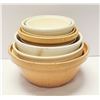 Image 1 : SELECTION OF VINTAGE KITCHEN BOWLS