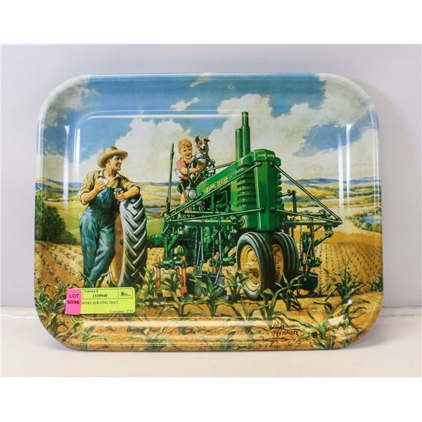 JOHN DEERE SERVING TRAY