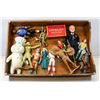 Image 1 : TRAY OF COLLECTIBLE ACTION FIGURES TOYS