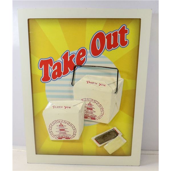 TAKE OUT CONTAINER WASTE BASKET