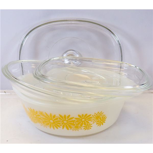 VINTAGE BOWL WITH LIDS