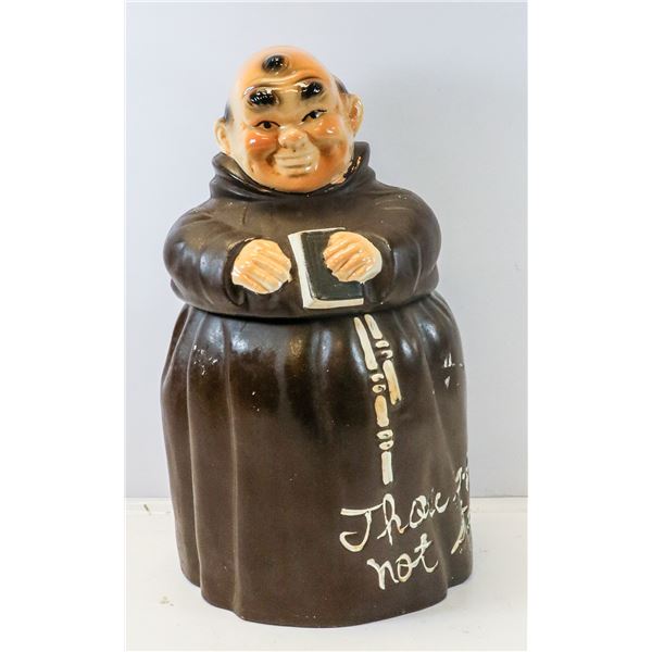 VINTAGE FRIAR COOKIE JAR