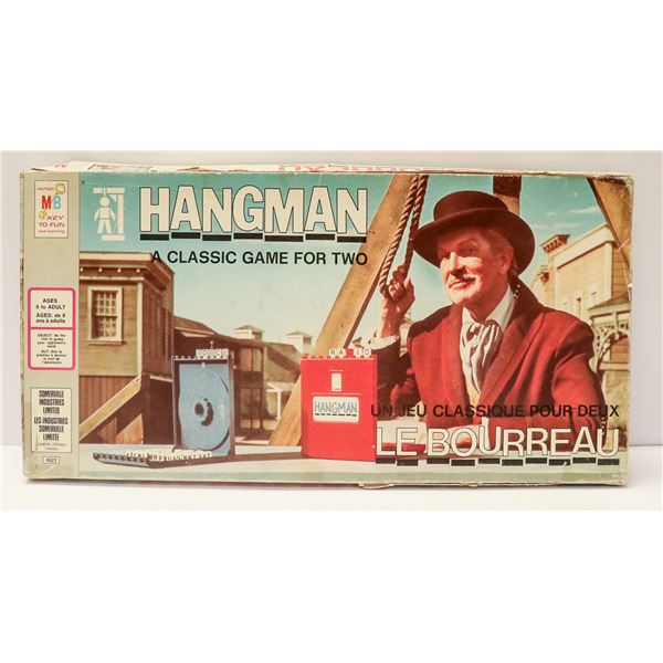 THE HANGMAN VINTAGE BOARD GAME
