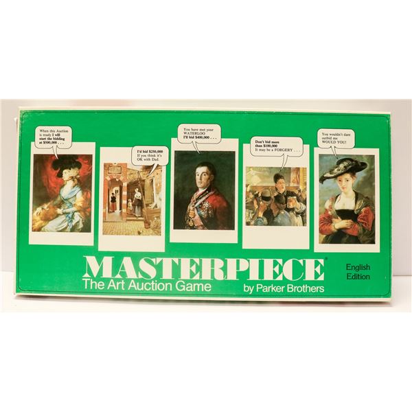 MASTERPIECE VINTAGE BOARD GAME