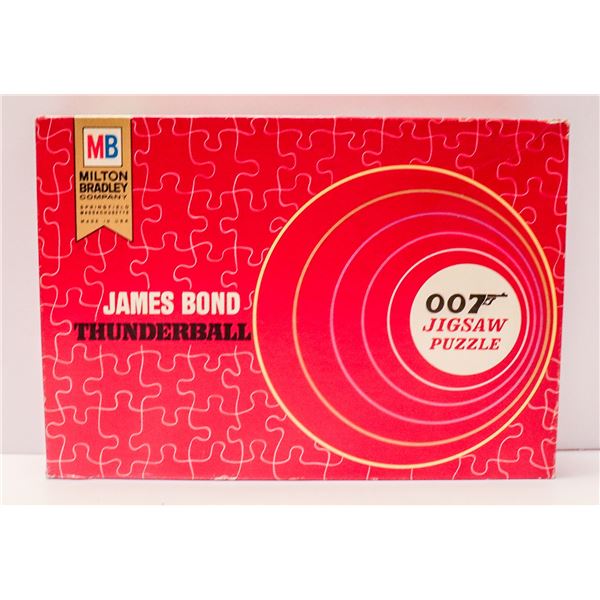 VINTAGE JAMES BOND PUZZLE