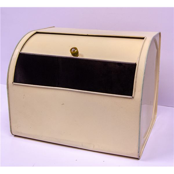 ANTIQUE TIN BREAD BOX KITCHEN ACCESSORY