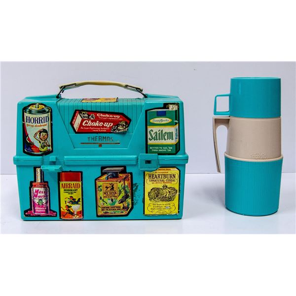 VINTAGE LUNCH BOX WITH THERMOS