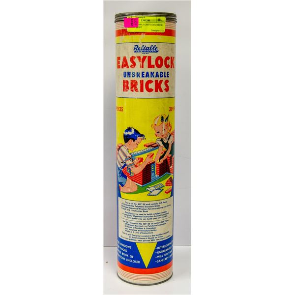 1959S RELIABLE EASY LOCK BRICK BUILDING SET