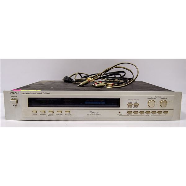 HITACHI FM STEREO TUNER FT-8000