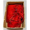 Image 1 : RED SUEDE LEATHER CHAPS SIZE 36-38