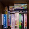 Image 1 : BOX OF ASSORTED VINTAGE BOARD GAMES AND PUZZLES
