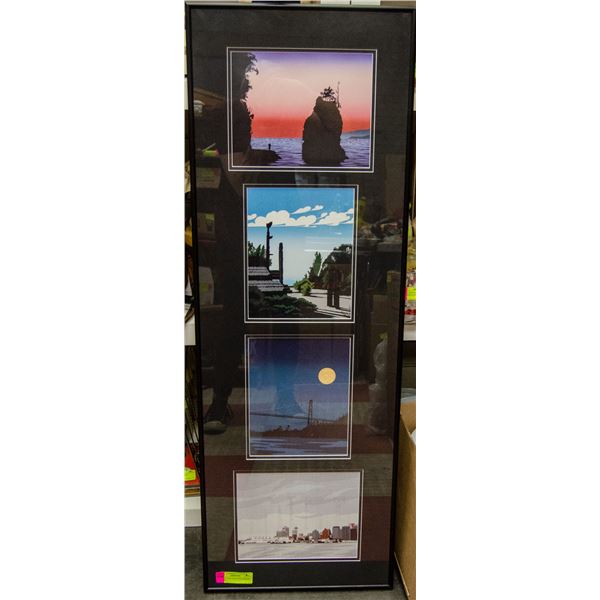 SET OF FOUR INDIGENOUS PRINTS