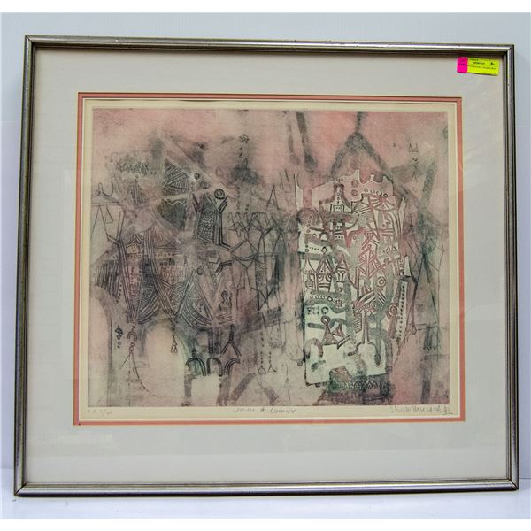 SHOICHI HASEGAWA FRAMED PRINT