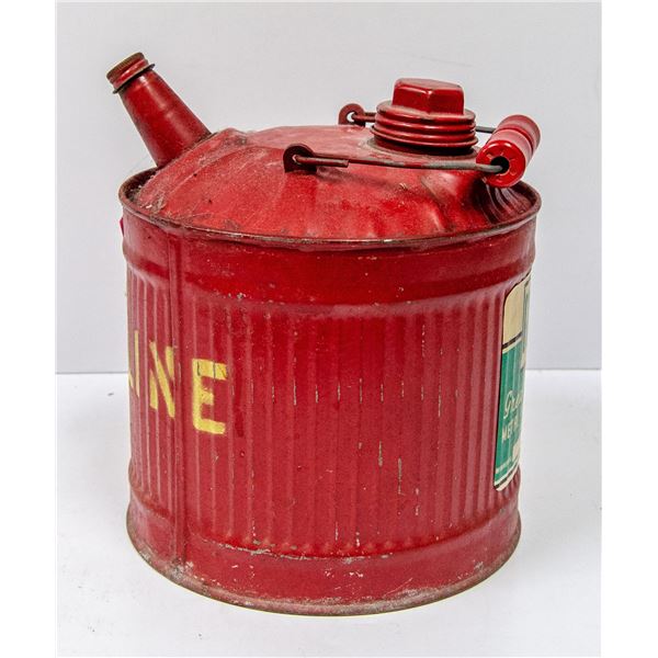 VINTAGE GASOLINE METAL CAN