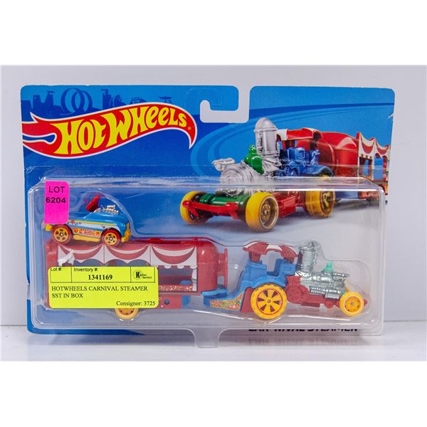 HOTWHEELS CARNIVAL STEAMER SST IN BOX