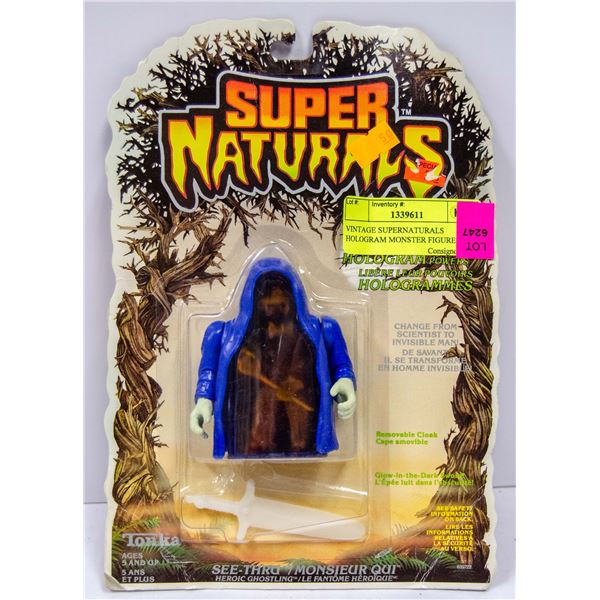 VINTAGE SUPERNATURALS HOLOGRAM MONSTER FIGURE