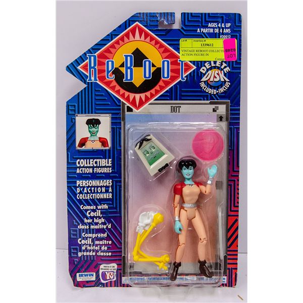VINTAGE REBOOT COLLECTIBLE ACTION FIGURE IN
