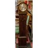 Image 1 : ANTIQUE STAND UP CLOCK IN WOOD CASE WIND UP
