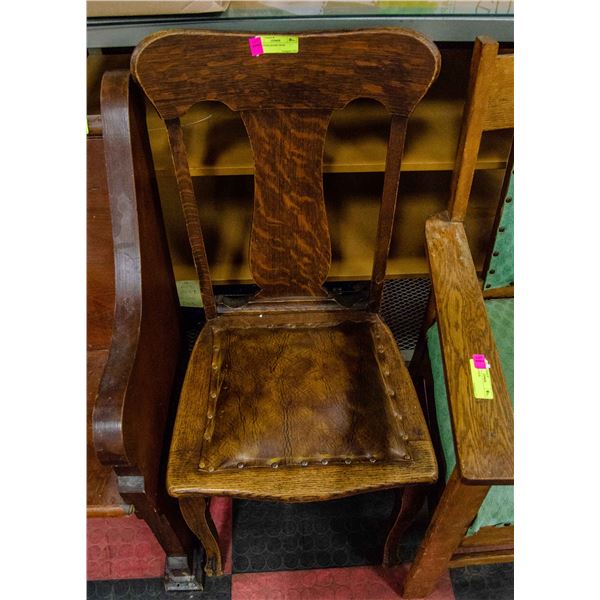 OAK DINING ROOM CHAIR