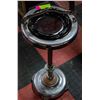 Image 1 : ANTIQUE CHROME PEDESTAL ASHTRAY
