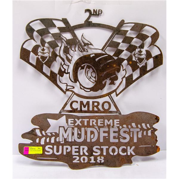 LASER CUT STEEL RACING TROPHY