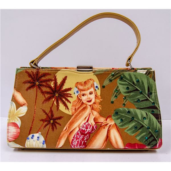 VINTAGE STYLE LADIES PIN UP PURSE