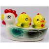Image 1 : 1950S HEN SALT AND PEPPER SET