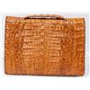 Image 1 : VINTAGE CROCODILE SKIN CLUTCH