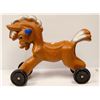 Image 1 : 1950S RELIABLE RIDE ON HORSE