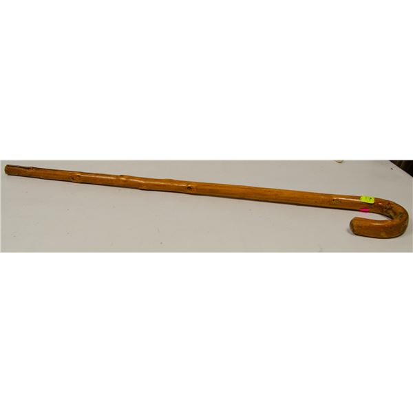 CARVED WOODEN CANE ANTIQUE