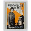 Image 1 : ANTIQUE ORIGINALLY FRAMED "SALVATION: LASSIE OF