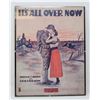 Image 1 : ANTIQUE ORIGINALLY FRAMED "IT'S ALL OVER NOW"