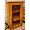 Image 1 : WOODEN CURIO CABINET, 17 X 7 X 27