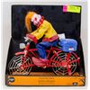 Image 1 : SCARY CLOWN ON BICYCLE