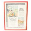 Image 1 : 1930 EMPRESS HOTEL ADVERTISING FRAMED