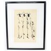 Image 1 : ORIGINAL JAPANESE INK ON PAPER FRAMED
