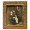 Image 1 : ANTIQUE ORNATE FRAMED FAMILY PORTRAIT LARGE
