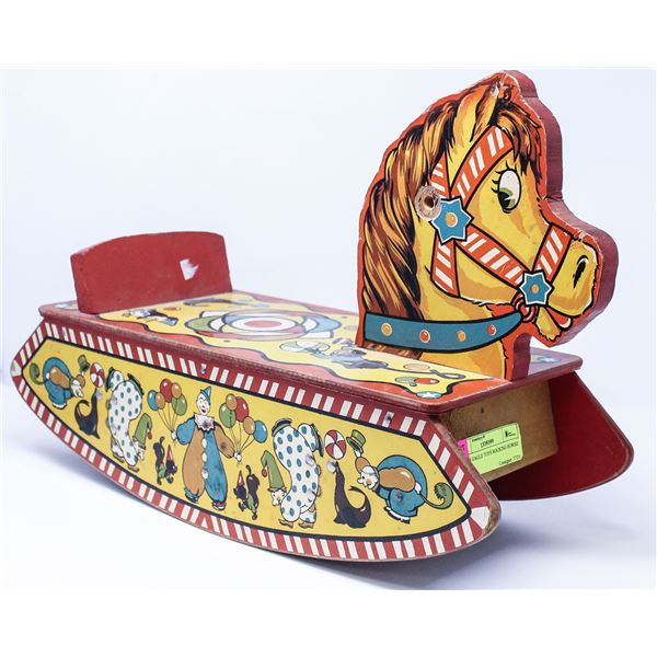 1950?S EAGLE TOYS ROCKING HORSE