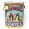 Image 1 : ANTIQUE BAGDAD COFFEE TEA TIN