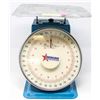 Image 1 : VINTAGE METAL FOOD WEIGH SCALE BLUE
