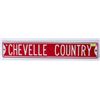 Image 1 : CHEVILLE COUNTRY HEAVY STEEL ROAD SIGN