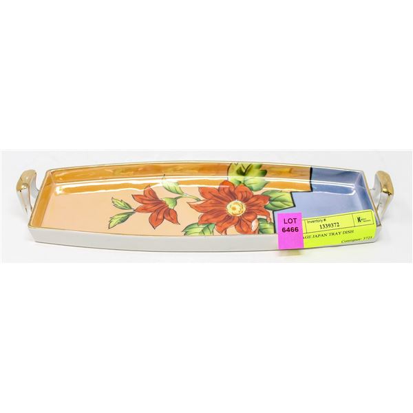 VINTAGE JAPAN TRAY DISH