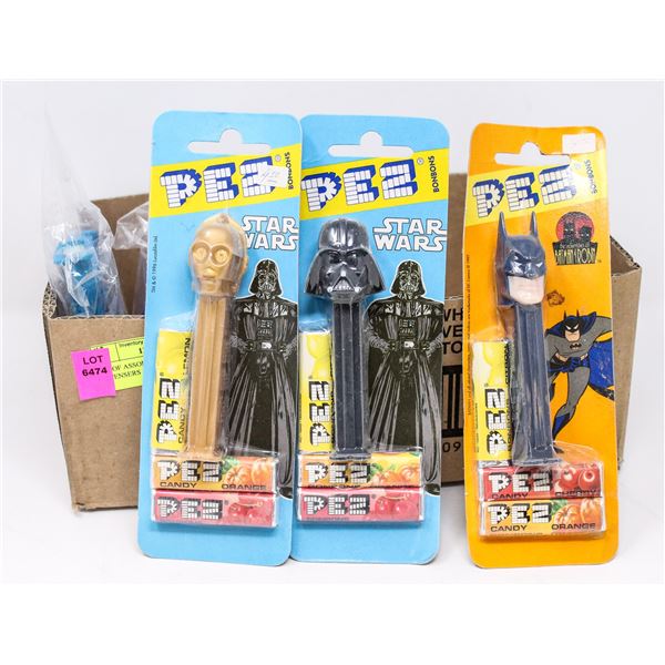 LOT OF ASSORTED VINTAGE PEZ DISPENSERS