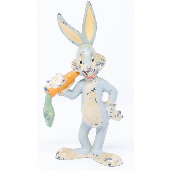 ANTIQUE CAST METAL BUGS BUNNY TOY