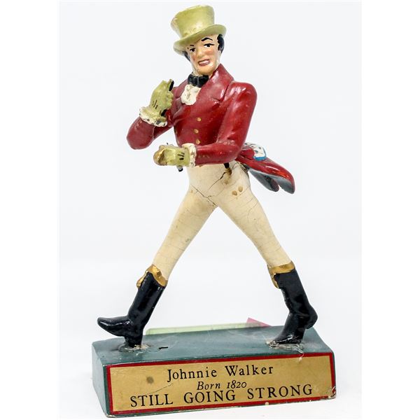 VINTAGE JOHNNIE WALKER STATUE