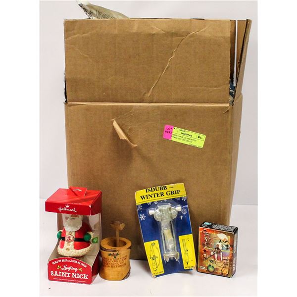 MYSTERY BOX OF ASSORTED VINTAGE COLLECTIBLES
