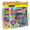 Image 1 : BOX OF ASSORTED VINTAGE COMICS AND TOYS