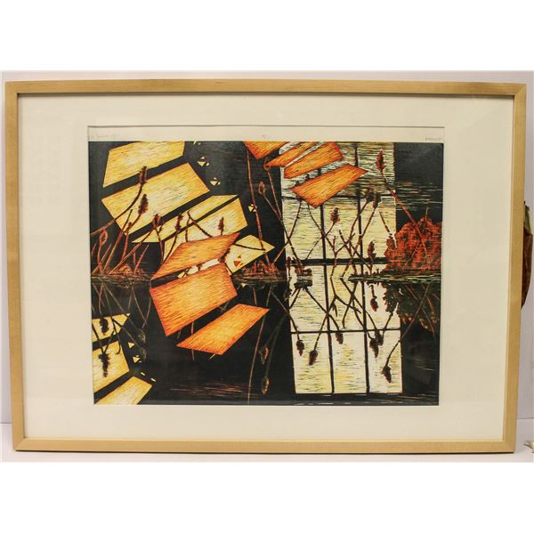 HEYWOOD ARTIST SIGNED LITHOGRAPH