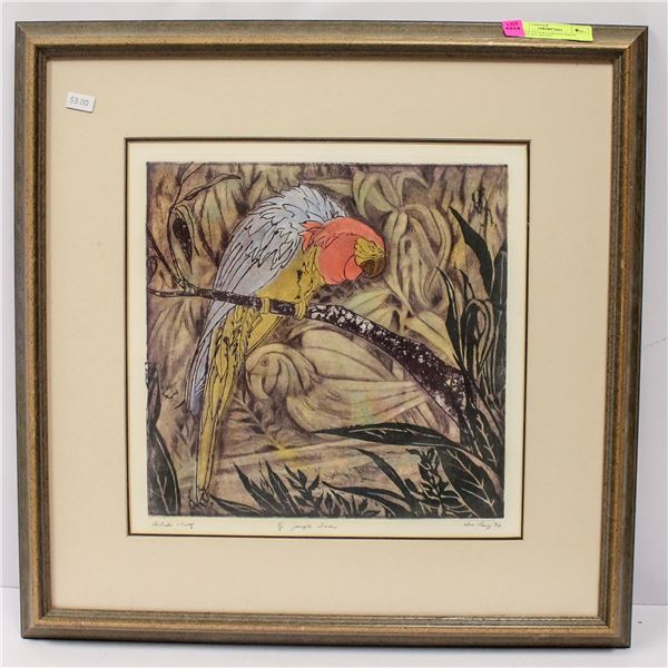 JUNGLE FEVER LIMITED PRINT SIGNED BY ARTIST